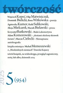 Okładka książki Twórczość 5/2025