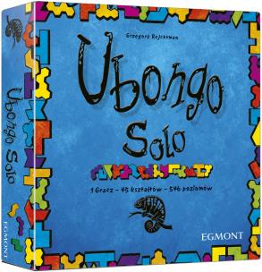 Ubongo Solo. Autor: Rejchtman Grzegorz. Multiszop.pl Okładka książki Ubongo Solo