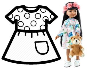 Opakowanie Ubranko dla lalek 32cm