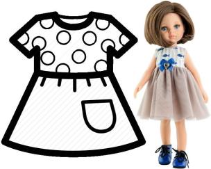 Opakowanie Ubranko dla lalek 32cm