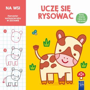 Uczę się rysować. Na wsi. Autor:   Praca zbiorowa. Multiszop.pl Okładka książki Uczę się rysować. Na wsi