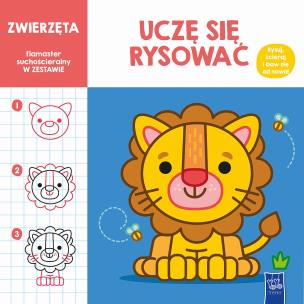 Uczę się rysować. Zwierzęta. Autor:   Praca zbiorowa. Multiszop.pl Okładka książki Uczę się rysować. Zwierzęta