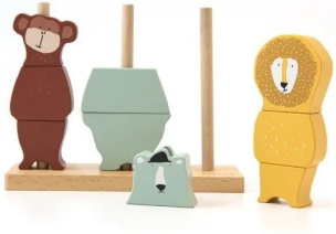 Układanka drewniana ze zwierzątkami Trixie Baby. Wydawca: Trixie Baby. Multiszop.pl Opakowanie Układanka drewniana ze zwierzątkami Trixie Baby