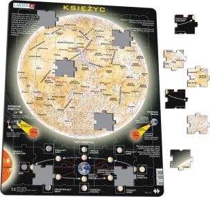 Układanka Księżyc Maxi. Wydawca: Larsen. Multiszop.pl Opakowanie Układanka Księżyc Maxi