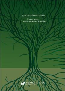 Okładka książki Ulotne zmowy. O poezji Bogusławy Latawiec