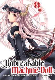Unbreakable Machine-Doll. Tom 8. Autor: Hakaru Takagi, Reiji Kaitou. Multiszop.pl Okładka książki Unbreakable Machine-Doll. Tom 8