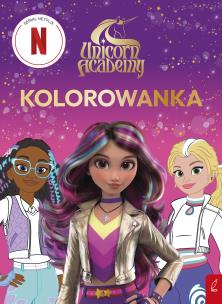 Okładka książki Unicorn Academy. Kolorowanka