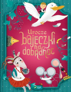 Urocze bajeczki na dobranoc. Autor: Sologub G. Multiszop.pl Okładka książki Urocze bajeczki na dobranoc
