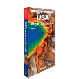 USA Część zachodnia 3w1 przewodnik + atlas. Autor: Jabłoński Piotr. Multiszop.pl Okładka książki USA Część zachodnia 3w1 przewodnik + atlas