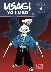 Okładka książki Usagi Yojimbo. Kruk