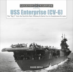 USS Enterprise (CV-6). Autor: Doyle David. Multiszop.pl Okładka książki USS Enterprise (CV-6)