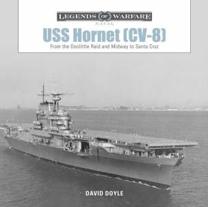 USS Hornet (CV-8). Autor: Doyle David. Multiszop.pl Okładka książki USS Hornet (CV-8)