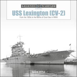 Okładka książki USS Lexington (CV-2)