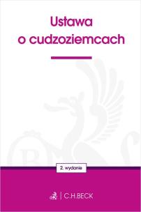 Okładka książki Ustawa o cudzoziemcach wyd. 2