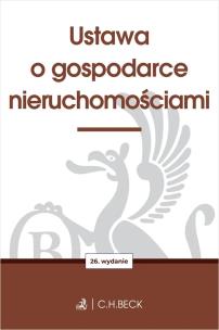 Okładka książki Ustawa o gospodarce nieruchomościami wyd. 26