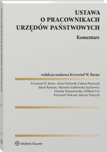 Okładka książki Ustawa o pracownikach urzędów państwowych. Komentarz