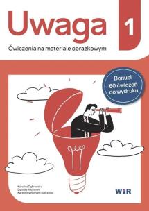 Okładka książki Uwaga. Ćwiczenia na materiale obrazkowym 1