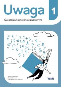 Okładka książki Uwaga. Ćwiczenia na materiale znakowym 1