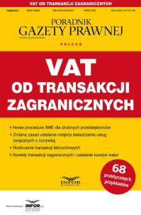 Okładka książki VAT od transakcji zagranicznych. Podatki 5/2025