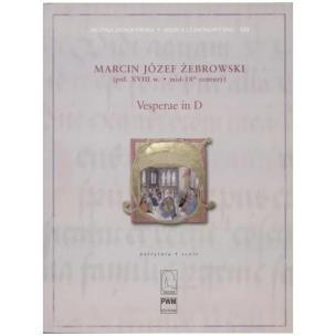 Okładka książki Vesperae in D a Canto, Alto, Tenore, Basso, Due...