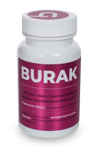 Zdjęcie produktu Visanto Zięba Burak - liofilizat soku z ekologicznego buraka kiszonego 300mg 60kaps 