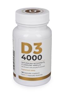 Zdjęcie produktu Visanto Zięba Witamina D-3 z lanoliny 4000IU 120kaps