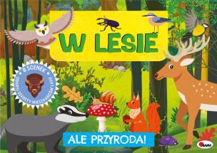 Okładka książki W lesie. Ale przygoda