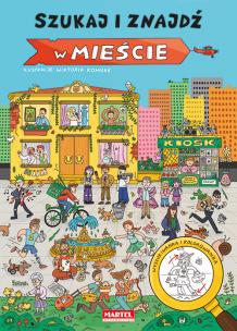 Okładka książki W mieście. Szukaj i znajdź