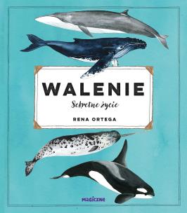 Walenie. Sekretne życie. Autor: Ortega Rena. Multiszop.pl Okładka książki Walenie. Sekretne życie