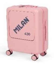 Opakowanie Walizka kabinowa twarda 55cm różowa