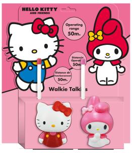 Opakowanie Walkie Talkie 3D Hello Kitty HK50152
