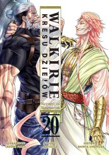 Walkirie Kresu Dziejów Record of Ragnarok. Tom 20. Autor: Takumi Fukui, AZYCHIKA, Shinya Umemura. Multiszop.pl Okładka książki Walkirie Kresu Dziejów Record of Ragnarok. Tom 20