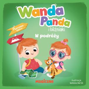 Wanda Panda i bliźniaki. W podróży. Autor: Opracowanie zbiorowe. Multiszop.pl Okładka książki Wanda Panda i bliźniaki. W podróży