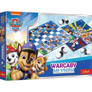 Opakowanie Warcaby i Młynek Paw Patrol TREFL
