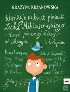 Okładka książki Wariacje na temat piosenki Lecha Miklaszewskiego
