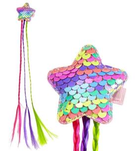 Opakowanie Warkoczyki ze spinką z gwiazdką