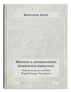 Okładka książki Wartości a niematerialne dziedzictwo kulturowe.