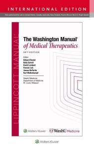 Okładka książki Washington Manual of Medical Therapeutics, International Edition