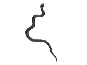 Opakowanie Wąż plastikowy 18cm czarny 12szt