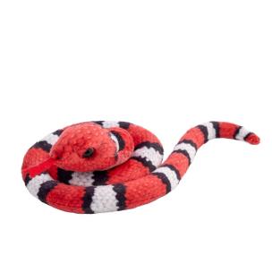 Wąż zwinięty czerwono-biały 50 cm. Wydawca: Beppe. Multiszop.pl Opakowanie Wąż zwinięty czerwono-biały 50 cm