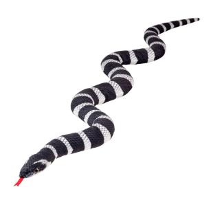 Opakowanie Wąż zygzak czarno-biały 100cm
