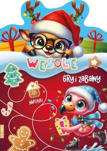 Okładka książki Wesołe gry i zabawy z reniferem