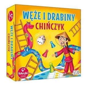 Węże i drabiny&Chińczyk. Wydawca: Kukuryku. Multiszop.pl Opakowanie Węże i drabiny&Chińczyk