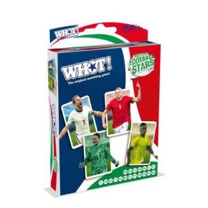 Whot! World Football Stars. Wydawca: Winning Moves. Multiszop.pl Opakowanie Whot! World Football Stars