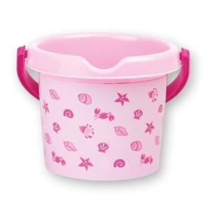 Opakowanie Wiaderko do piasku Sea Shell różowe