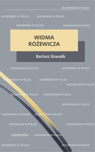 Widma Różewicza. Autor: Kowalik Bartosz. Multiszop.pl Okładka książki Widma Różewicza