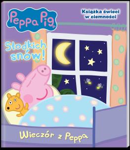 Okładka książki Wieczór z Peppą. Świnka Peppa. Słodkich snów!