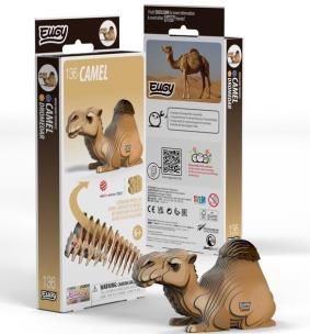 Opakowanie Wielbłąd Eugy. Eko Ukladanka 3D