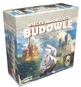 Wielce imponujace budowle: Europa. Wydawca: Lucky Duck Games Polska. Multiszop.pl Opakowanie Wielce imponujace budowle: Europa
