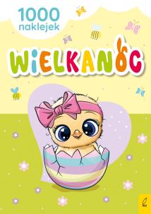 Okładka książki Wielkanoc. 1000 naklejek